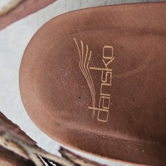 Dansko crisscross sandals 38 - Picture 4 of 6